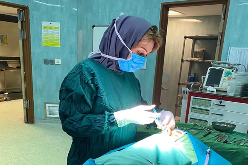 خوانساری نیا جراح بینی گوشتی