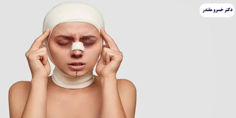 علائم اولیه نکروز بینی